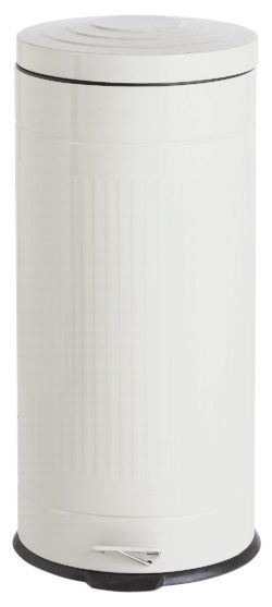 Collection - Rib Design 30 Litre Pedal Bin - Natural